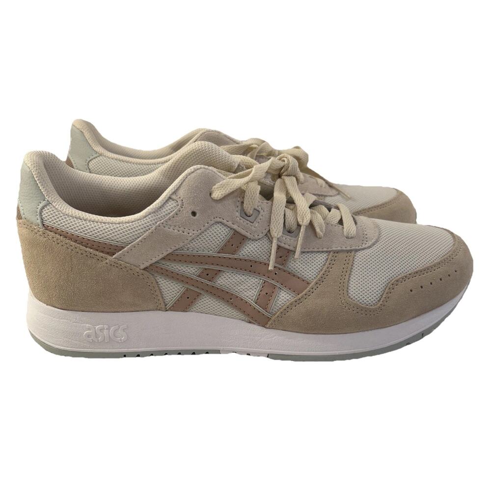 NEW ASICS LYTE CLASSIC Sportstyle Shoes 1202A306 Birch Dusty Steppe Womens Sz 11 - Picture 2 of 14